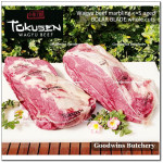 Beef blade BOLAR BLADE WAGYU TOKUSEN marbling <=5 (sampil) aged whole cuts +/- 6 kg/pc (price/kg) CHILLED PREORDER 3-7 days notice